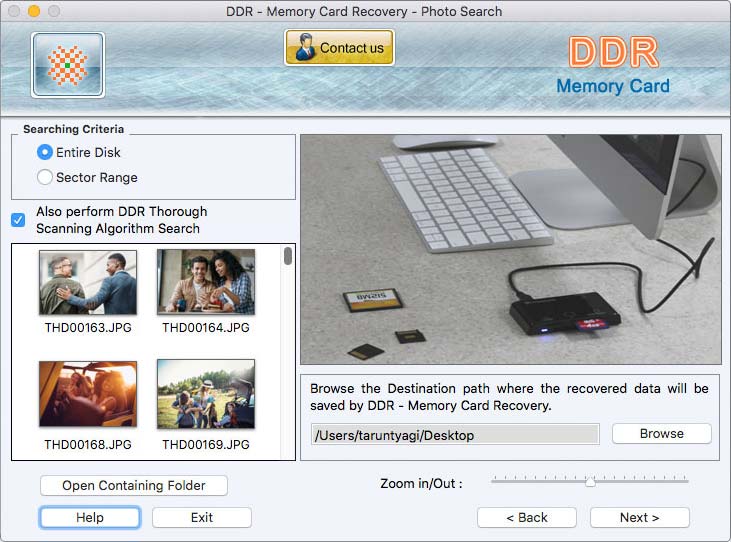 Memory Card Recovery Mac software