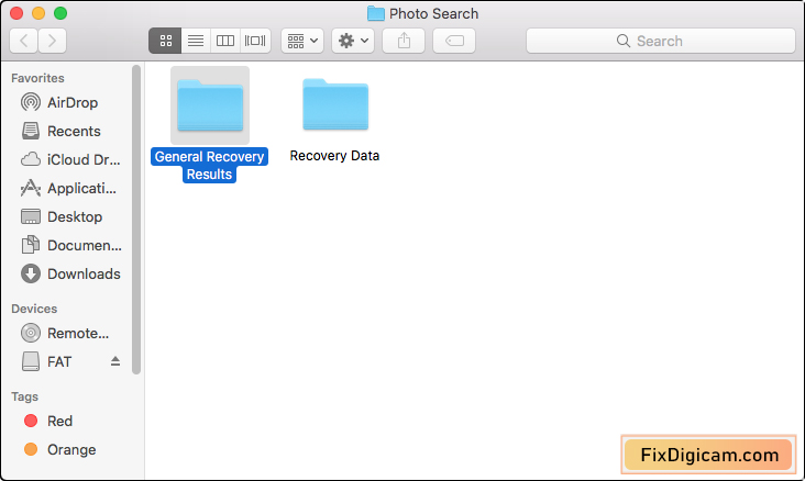 General Recovery Results General Recovery Results