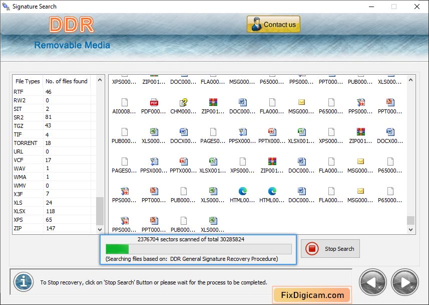 Disk Scanning Process